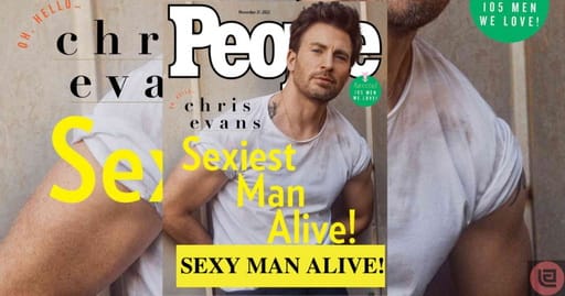 Captain America Avengers Star Chris Evans Named People Magaziness