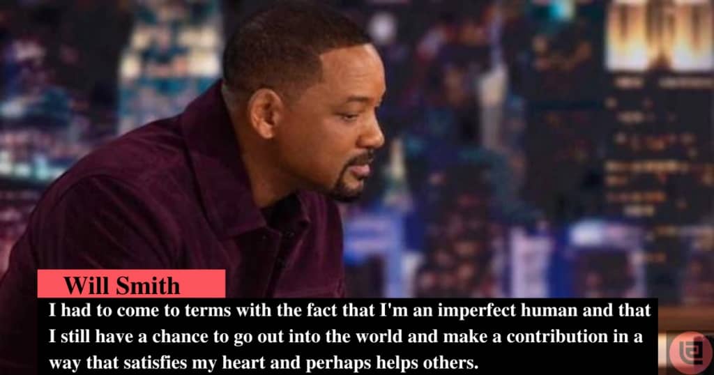 Will Smith Reveals His Anger That Led Oscar Smack