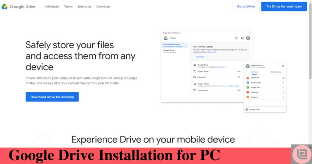 How to utilize Google Drive as an additional hard drive in Windows by adding it to File Explorer