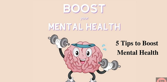 Five tips to boost mental health