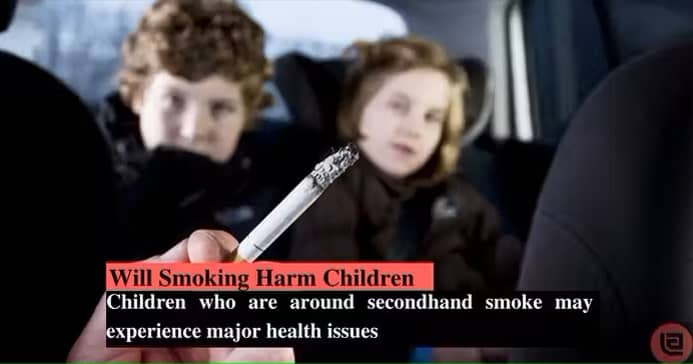 Will Passive smoking harm my children
